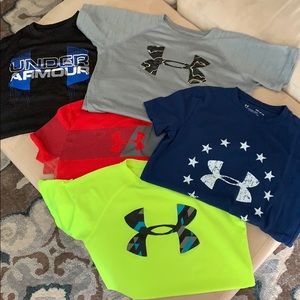 Under Armour Boys Shirts Size SMALL